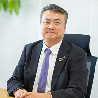 代表取締役社長 岡庭文彦の画像